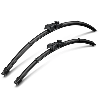 2 Pcs Front 28" & 24" Windshield Wiper Blades