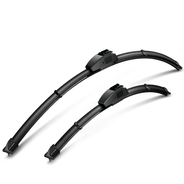 2-Pc 26″ + 17″ Beam Windshield Wiper Blade All Season, Quiet, Streak Free A-Premium APWB175