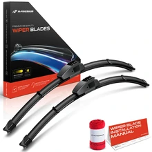 2001-2006 Acura MDX 2pc 24″ + 21″ Beam Windshield Wiper Blade All Season, Quiet, Streak Free A-Premium APWB183