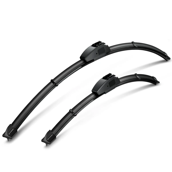 2-Pc 26″ + 16″ Beam Windshield Wiper Blade All Season, Quiet, Streak Free A-Premium APWB188