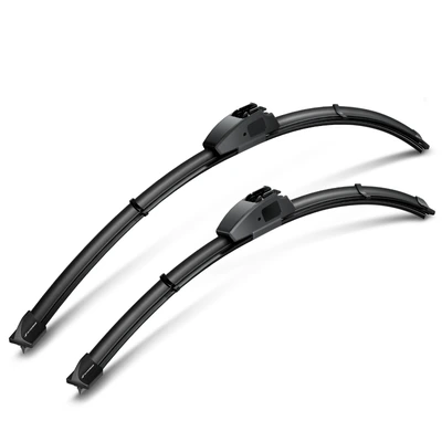 2 Pcs Front 28" & 24" Windshield Wiper Blades