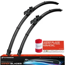 2 Pcs Front 28" & 24" Windshield Wiper Blades