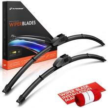 2022-2024 Kia Carnival 2pc 26″ + 20″ Beam Windshield Wiper Blade All Season, Quiet, Streak Free A-Premium APWB218