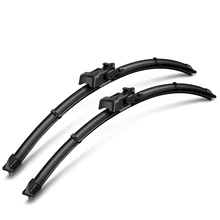 2 Pcs Front 24" & 20" Windshield Wiper Blades