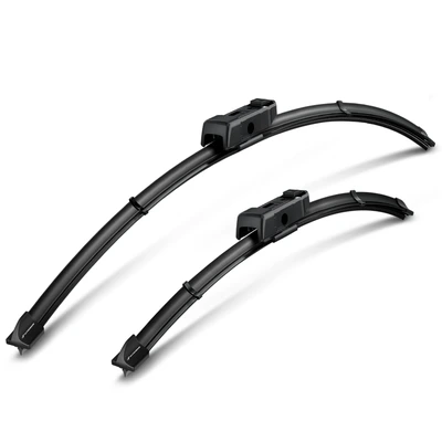 2 Pcs Front 27" & 20" Windshield Wiper Blades