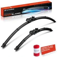 2012-2024 Tesla S 2pc 28″ + 18″ Beam Windshield Wiper Blade All Season, Quiet, Streak Free A-Premium APWB358
