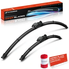 2016-2022 Toyota Prius 2pc 28″ + 16″ Beam Windshield Wiper Blade All Season, Quiet, Streak Free A-Premium APWB395