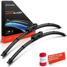 2016-2024 Volvo XC90 2pc Beam Windshield Wiper Blades All Season, Quiet, Streak Free A-Premium APWB402