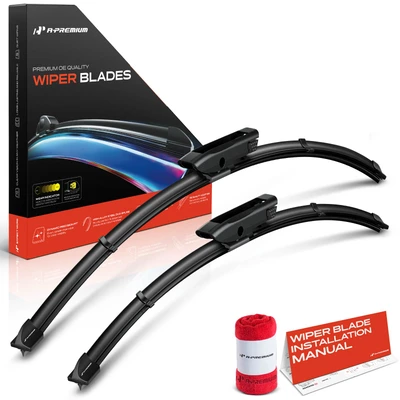 2 Pcs Front 26" & 19" Windshield Wiper Blades