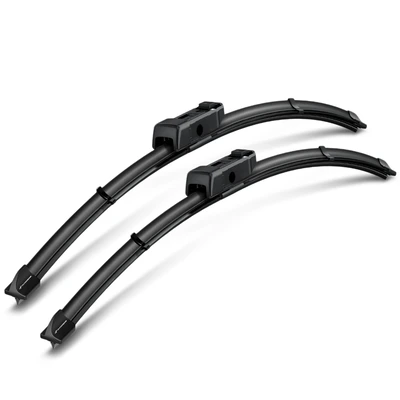 2 Pcs Front 24" & 21" Windshield Wiper Blades