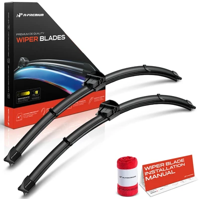 2 Pcs Front 21 & 21 Windshield Wiper Blades