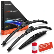 2016-2021 Mazda CX-3 3pc Beam Windshield Wiper Blades All Season, Quiet, Streak Free A-Premium APWB660