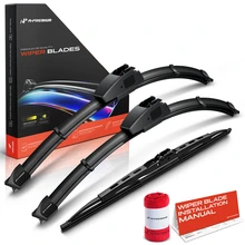 2003-2011 Mercedes-Benz G55 AMG 3pc Beam Windshield Wiper Blades All Season, Quiet, Streak Free A-Premium APWB676