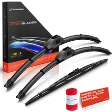 1995-1999 Mitsubishi Eclipse 3pc Beam Windshield Wiper Blades All Season, Quiet, Streak Free A-Premium APWB688