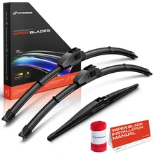 2003-2006 Mitsubishi Outlander 3pc Beam Windshield Wiper Blades All Season, Quiet, Streak Free A-Premium APWB681
