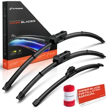 2019-2024 Audi Q8 3pc Beam Windshield Wiper Blades All Season, Quiet, Streak Free A-Premium APWB460