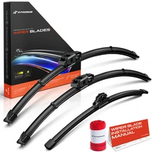 2018-2023 BMW X2 3pc Beam Windshield Wiper Blades All Season, Quiet, Streak Free A-Premium APWB472