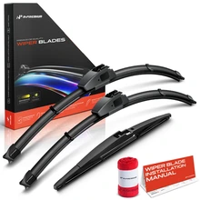 2011-2024 Dodge Durango 3pc Beam Windshield Wiper Blades All Season, Quiet, Streak Free A-Premium APWB499