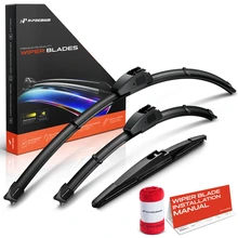 2022-2024 Genesis GV70 3pc Beam Windshield Wiper Blades All Season, Quiet, Streak Free A-Premium APWB529