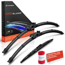 2009-2017 Chevrolet Traverse 3pc Beam Windshield Wiper Blades All Season, Quiet, Streak Free A-Premium APWB538