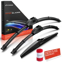 2022-2024 GMC Terrain 3pc Beam Windshield Wiper Blades All Season, Quiet, Streak Free A-Premium APWB548