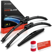2023-2024 Honda CR-V 3pc Beam Windshield Wiper Blades All Season, Quiet, Streak Free A-Premium APWB568