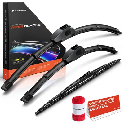 3 Pcs 20Inch & 18Inch & 20Inch Windshield Wiper Blades