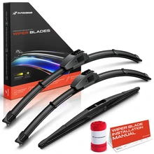 2009-2010 INFINITI FX50 3pc Beam Windshield Wiper Blades All Season, Quiet, Streak Free A-Premium APWB602