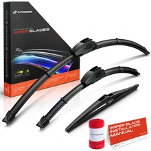 2014-2020 INFINITI QX60 3pc Beam Windshield Wiper Blades All Season, Quiet, Streak Free A-Premium APWB603