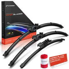 2017-2019 INFINITI QX30 3pc Beam Windshield Wiper Blades All Season, Quiet, Streak Free A-Premium APWB606