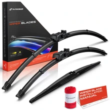 2016-2022 Lexus RX450h 3pc Beam Wiper Blade All Season, Quiet, Streak Free A-Premium APWB641