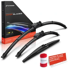 2018-2021 Lexus NX300 3pc Beam Windshield Wiper Blades All Season, Quiet, Streak Free A-Premium APWB643