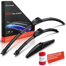 2011-2017 Lexus CT200h 3pc Beam Windshield Wiper Blades All Season, Quiet, Streak Free A-Premium APWB638