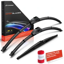 2010-2015 Lexus RX450h 3pc Beam Windshield Wiper Blades All Season, Quiet, Streak Free A-Premium APWB639
