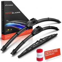 2008-2010 Saturn Vue 3pc Beam Windshield Wiper Blades All Season, Quiet, Streak Free A-Premium APWB730