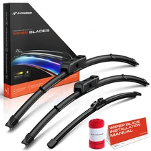 2016-2024 Volvo XC90 3pc Beam Windshield Wiper Blades All Season, Quiet, Streak Free A-Premium APWB777
