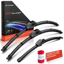 1993-2006 Volkswagen Golf 3pc Beam Windshield Wiper Blades All Season, Quiet, Streak Free A-Premium APWB793