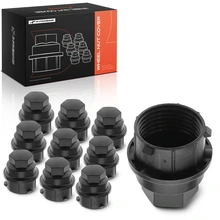 10 Pcs Black Wheel Nut Covers for 2000-2005 Buick LeSabre