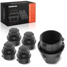 5 Pcs Black Wheel Nut Cover for 2004-2012 GMC Canyon