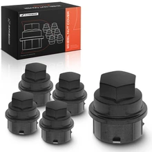 5 Pcs Black Wheel Nut Cover for 2000-2009 2016-2018 Chevrolet Malibu