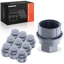 10 Pcs Silver Lug Nut Cover Wheel Nut Caps for 2005-2006 Chevrolet Equinox