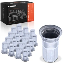 20 Pcs Silver Wheel Lug Nut Covers for 2000-2005 Chevrolet Impala