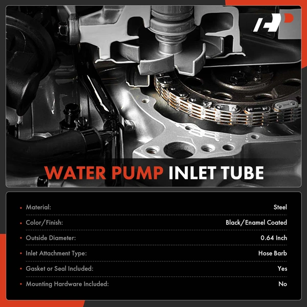 Engine Water Pump Inlet Tube for Dodge Ram 1500 1994-2001 Ram 2500 1994-2002