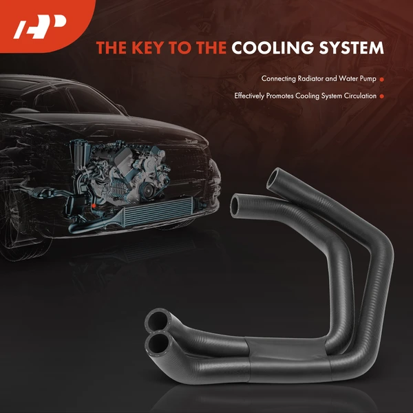 Engine Coolant Hose for Porsche Cayenne 2008-2018 V6 3.6L GAS DOHC