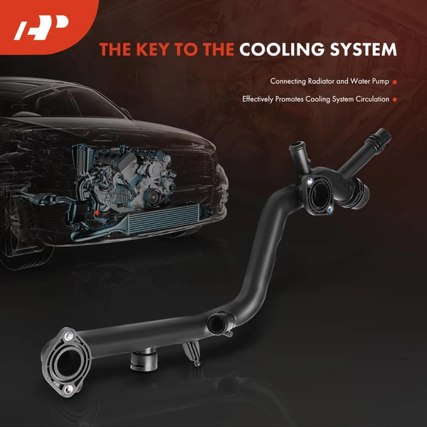 HVAC Heater Hose-Coolant Tube for Audi A4 A6 Quattro V6 3.0L 3.2L GAS