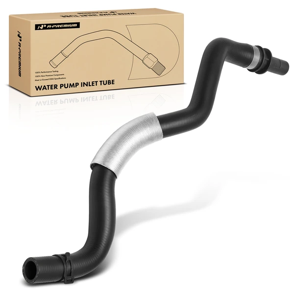 Inner Engine Water Coolant Pipe for Volvo V40 2014-2019 Hatchback Rubber