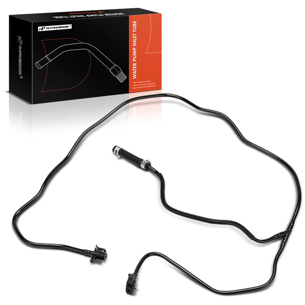 Upper Engine Coolant Pipe Overflow Hose withClamps for 2012-2018 Ford Focus