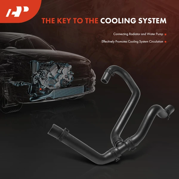 Heater Hose for Jaguar XF Base 2013-2014 Premium 2015 L4 2.0L GAS DOHC