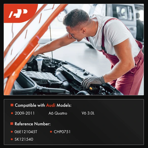 Engine Coolant Pipe for Audi A6 Quattro 2009-2011 V6 3.0L DOHC