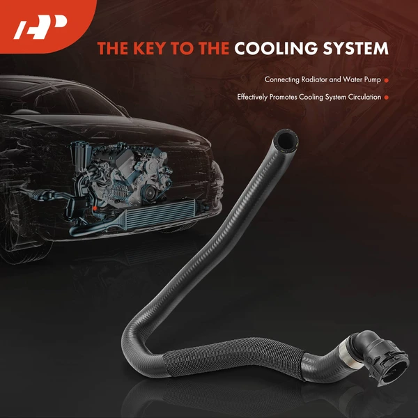 Engine Coolant Hose for BMW E90 325i 2006 328i xDrive 328xi 330i 330xi 128i 3.0L